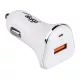 Akyga AK-CH-07 Adaptor USB 12-24V/5V/3A 1USB Alb