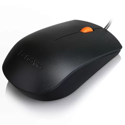 Lenovo 300 Wired USB Egér Fekete