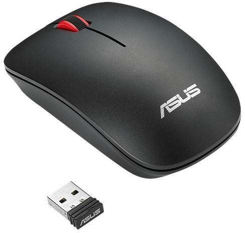 Asus WT300 Wireless Optical Egér Fekete/Red