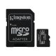 Card Kingston 32GB microSDHC Canvas Select Plus Clasa 10 100R A1 C10 + adaptor