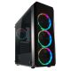 LC Power Gaming 703B QuadLuxx Window Fekete