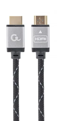 Gembird CCB-HDMIL-3M Cablu HDMI de mare viteză cu Ethernet Select Plus Series 3m negru/gri
