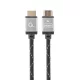 Gembird CCB-HDMIL-3M Cablu HDMI de mare viteză cu Ethernet Select Plus Series 3m negru/gri