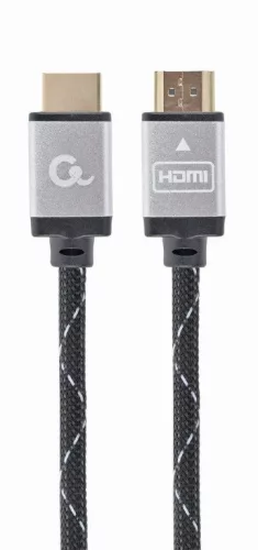 Gembird CCB-HDMIL-5M Cablu HDMI de mare viteză cu Ethernet Select Plus Series 5 m negru/gri