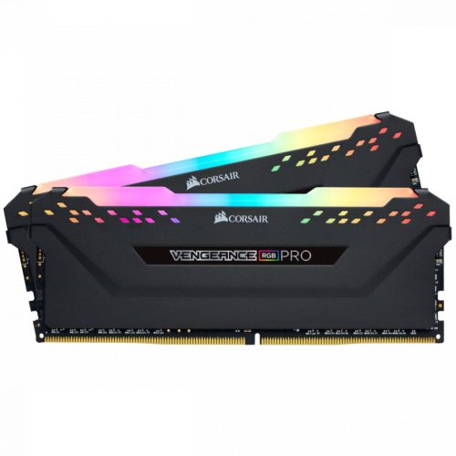 Corsair 32GB DDR4 3200MHz Kit(2x16GB) Vengeance RGB Pro Fekete