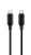 Gembird CC-USB2-CMCM60-1.5M 60W Type-C Power Delivery (PD) Cablu de încărcare și date 1.5m Negru