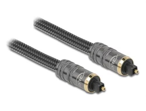 DeLock Toslink masculin - masculin Cablu standard 5m Antracit