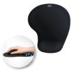 ACT AC8010 Ergonomic with wrist rest Egérpad Fekete