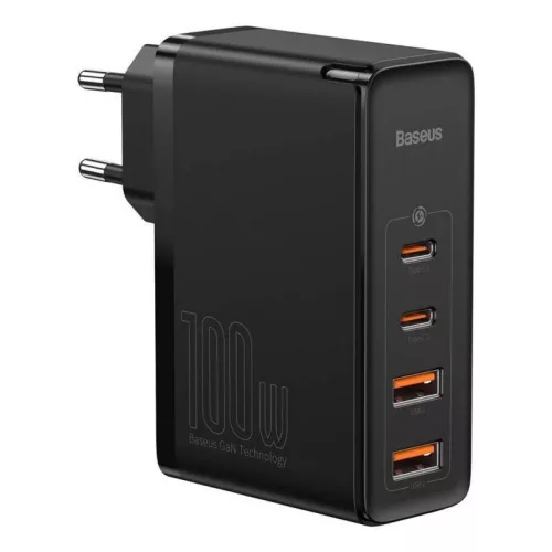 Baseus GaN2 Pro Încărcător rapid 100W Negru