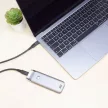 ACT AC7451 USB4 40Gbps cablu de conexiune C male - C male 0.8m Certificat USB-IF Negru