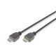 Digitus HDMI Cablu de conectare de mare viteză Tip A 4K 3m Negru