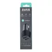 Avax CC301B CARLY 12W Încărcător auto negru