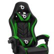 Delight BMD1115GR Gaming Chair Fekete/Green