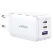 UGREEN Nexode USB-A+2*USB-C 65W GaN Tech Fast Charger Alb