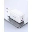 UGREEN Nexode USB-A+2*USB-C 65W GaN Tech Fast Charger Alb