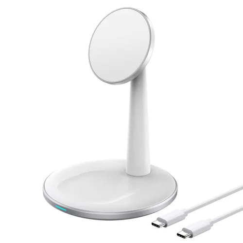 Choetech T581-F 2in1 Încărcător fără fir alb