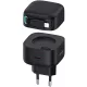 Usams CC209TC01 Încărcător de rețea cu priză 1xUSB-C + cablu Lightning 35W GaN Negru