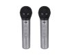Trevi EM 415 R Wireless Microphone Silver/Fekete 2db/csomag