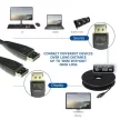 ACT DisplayPort Active Optical Cable DisplayPort male to DisplayPort male 10m Negru