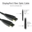ACT DisplayPort Active Optical Cable DisplayPort male to DisplayPort male 10m Negru