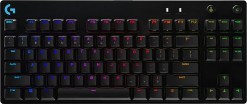 Logitech G Pro TKL Clicky Mechanical Gaming Billentyűzet Fekete HU