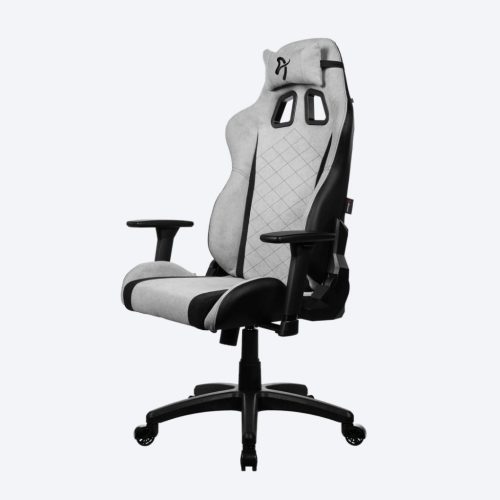 Arozzi Avanti Soft Fabric Gaming Chair Gri deschis