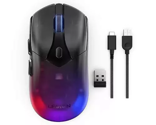 Lenovo Legion M410 Wireless RGB Gaming Egér Fekete