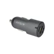 Dviced Încărcător auto triplu USB 60W Gri
