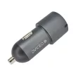 Dviced Încărcător auto triplu USB 60W Gri