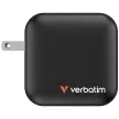 Verbatim Mini GaN încărcător de perete 100W 4 porturi negru