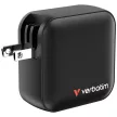 Verbatim Mini GaN încărcător de perete 100W 4 porturi negru