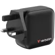 Verbatim Mini GaN încărcător de perete 100W 4 porturi negru