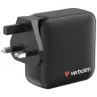 Verbatim Mini GaN Încărcător de perete 165W 4 porturi Negru