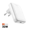 FIXED Slim USB-C Road Charger GaN PD 30W alb
