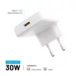 FIXED Slim USB-C Road Charger GaN PD 30W alb