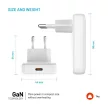 FIXED Slim USB-C Road Charger GaN PD 30W alb