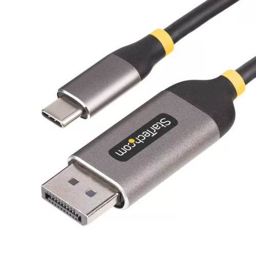 Cablu adaptor Startech USB-C la DisplayPort 3m negru/gri