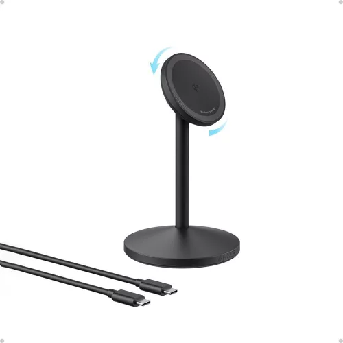 ANKER MagGo Wireless Charger 15W Fekete