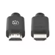 Manhattan High Speed HDMI Cable with Ethernet cable 3m Fekete