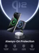 UGREEN Qi2 15W MagFlow 2-in-1 Wireless Charger Grey
