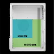 Advance Számítógépház - OPTIMA White (MicroATX, USB2.0+USB3.0, fehér)