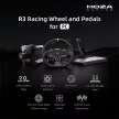Ghidon Moza Racing - Set simulator PC R3 (transmisie directă, bază R3, ghidon ES, pedală SR-P Lite, clemă)