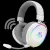 Căști wireless Spirit of Gamer - MIC-XH1700W (MultiPlatform, microfon, control volum, pernițe mari, alb)