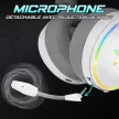 Căști wireless Spirit of Gamer - MIC-XH1700W (MultiPlatform, microfon, control volum, pernițe mari, alb)