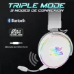 Căști wireless Spirit of Gamer - MIC-XH1700W (MultiPlatform, microfon, control volum, pernițe mari, alb)