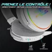 Căști wireless Spirit of Gamer - MIC-XH1700W (MultiPlatform, microfon, control volum, pernițe mari, alb)