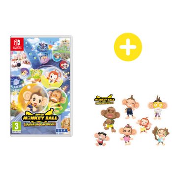 Super Monkey Ball Banana Rumble Switch + Gift Sticker Pack!