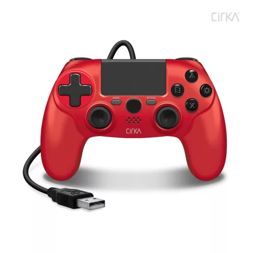 Hyperkin Cirka NuForce Wired Controller PS4/PC - Roșu (M07527-RD)