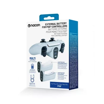   Acumulator controller Nacon PS5 pentru controllere DualSense și DualSense Edge