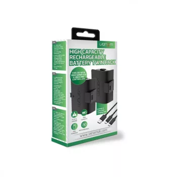   Venom Xbox One / Series S / X pachet de baterii negru ( 2 buc 1100mAh) + cablu de încărcare de 3 metri VS2883